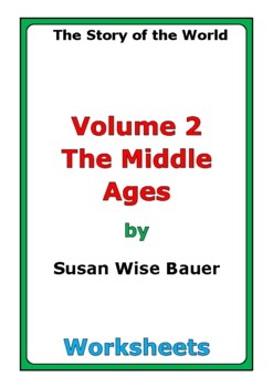 Preview of Susan Wise Bauer "Volume 2: The Middle Ages" worksheets