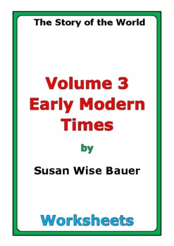 Preview of Susan Wise Bauer "Volume 3: Early Modern Times" worksheets