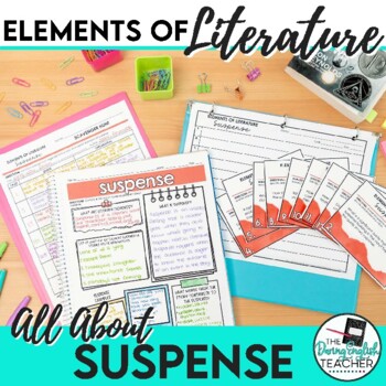 Preview of Suspense: Elements of Literature Mini-Unit