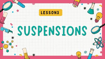 Preview of Suspensions - BC Curriculum - Grade 6