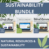 Sustainability Bundle | Natural resources, ecological foot