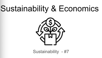 Preview of Sustainability & Economics Fundamentals of Sustainability  / Principles of SUS