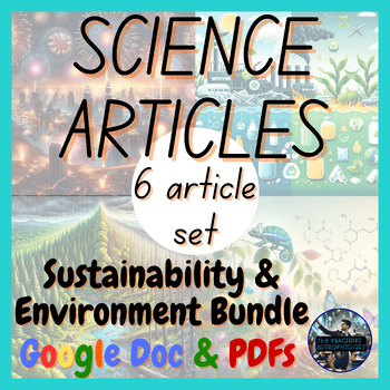 Preview of Sustainability & Environment Bundle | 6 Articles Set Chemistry (Google Version)