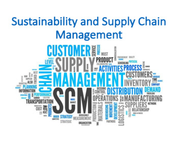 Preview of Sustainability and Supply Chain Management (Operation Management)