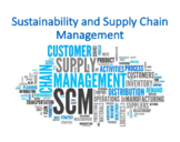 Sustainability and Supply Chain Management (Operation Management)
