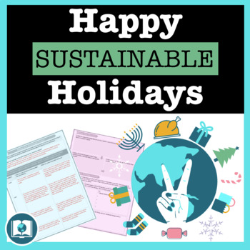 Preview of Sustainable Christmas & Holiday Season Lesson for Middle & High School Students