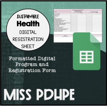 Preview of Sustainable Health Digital Program and Registrations