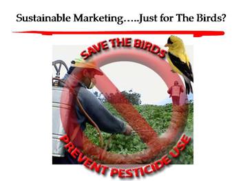 Preview of Sustainable Marketing.......Just for the Birds? PPT