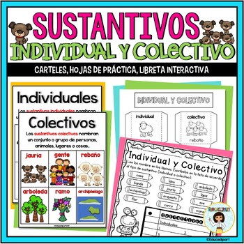Preview of Sustantivos: Individual y Colectivo