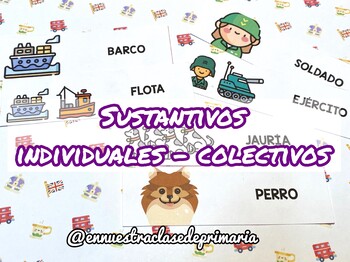 Preview of Sustantivos Individuales - Colectivos