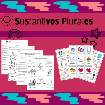 Preview of Sustantivos Plurales! | PDF & Google Slides