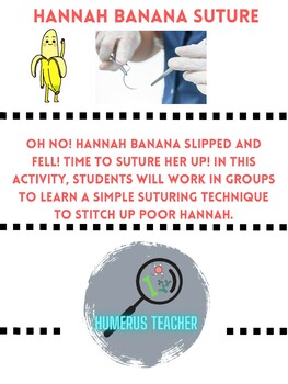 Preview of Suturing Hannah Banana