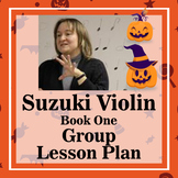 Suzuki Violin Group Lesson Plan Book One: Halloween Theme