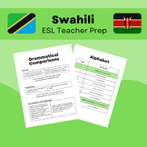 Swahili ESL Teacher Preparation Guide