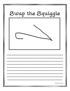 squiggle writing