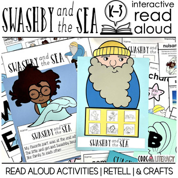 Preview of Swashby and the Sea Interactive Read Aloud Activities + Summer Sequencing Craft