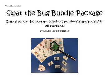 Preview of Swat the Bug Articulation Game: Bilabial Bundle