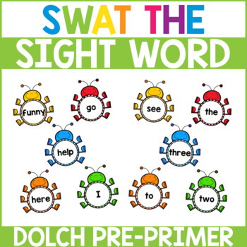  Gamenote Sight Words Game - 520 Dolch Fry Site Words with 4 Fly  Swatters from Pre K to 3rd Grade Swat Educational Learning Games for  Kindergarten Classroom : Toys & Games