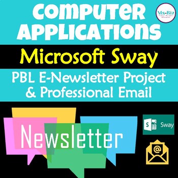 Preview of Sway Newsletter - Class Update & Professional Email (ANY CLASS)