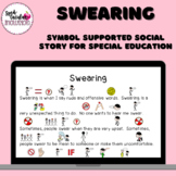 Swearing Social Story for Middle and High School Special E