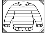 Sweater Writing Template