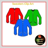 Sweaters Clipart - Personal or Commercial Use
