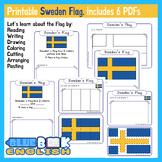 Sweden Flag Activity | Swedish Flag Craft Differentiated (