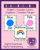 Swedish Colors Classroom Decor Posters
