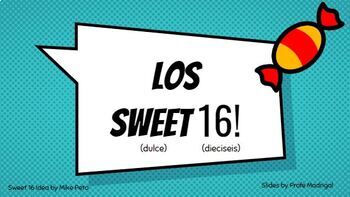 Preview of Sweet 16 Verbs Teaching Slideshow