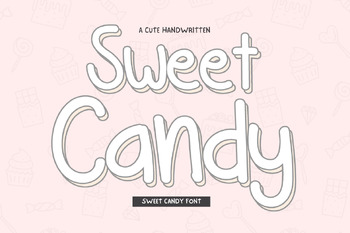 Preview of Sweet Candy handwriting Planner Calendar Font for Teachers & Students