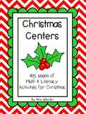 First Grade Centers: Christmas