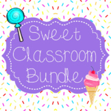 Sweet Classroom Decor Bundle {cupcakes, candy, ice cream}