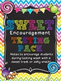 Sweet Encouragement- Testing treats with encouraging notes
