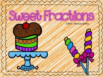 Preview of Sweet Fractions {Math Center Ideas}