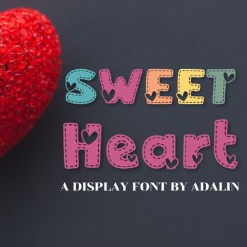 Preview of Sweet Heart Font