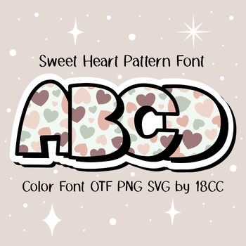 Preview of Sweet Heart OTF PNG SVG