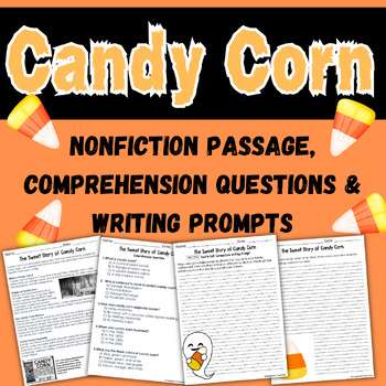 Preview of Sweet History: Exploring the Tale of Candy Corn - Reading Passage & Activities