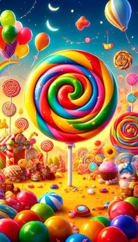 Preview of Sweet Indulgence: Lollipop Poster