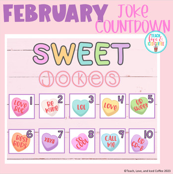 Preview of Sweet Jokes Countdown | February