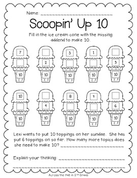 Preview of Sweet Math Printables {Common Core Aligned}
