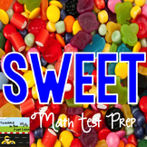 Math Test Prep Stations with a Candy Theme