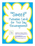 Sweet Motivation Cards for Test Day Encouragement