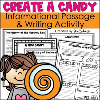 Preview of Informational Text and Questions |  Informative Writing Graphic Organizer