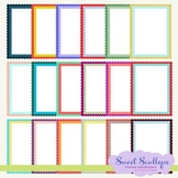 Sweet Scallops Frame and Borders Set