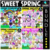 Sweet Spring Clip Art Bundle {Educlips Clipart}