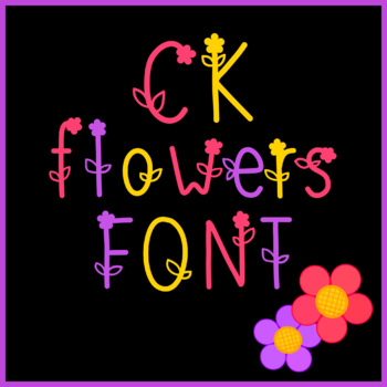 Preview of Sweet Spring Flower Font for Commercial Use