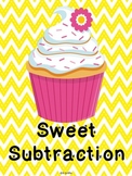 Sweet Subtraction Task Cards with QR codes