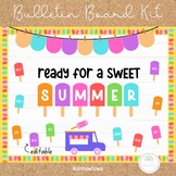 Sweet Summer Bulletin Board Popsicle Ice Cream Door Decorations
