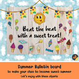 Sweet Summer Bulletin Boards, Sweet Summer clipart // Edulink Hub