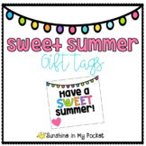 Sweet Summer Gift Tags Freebie